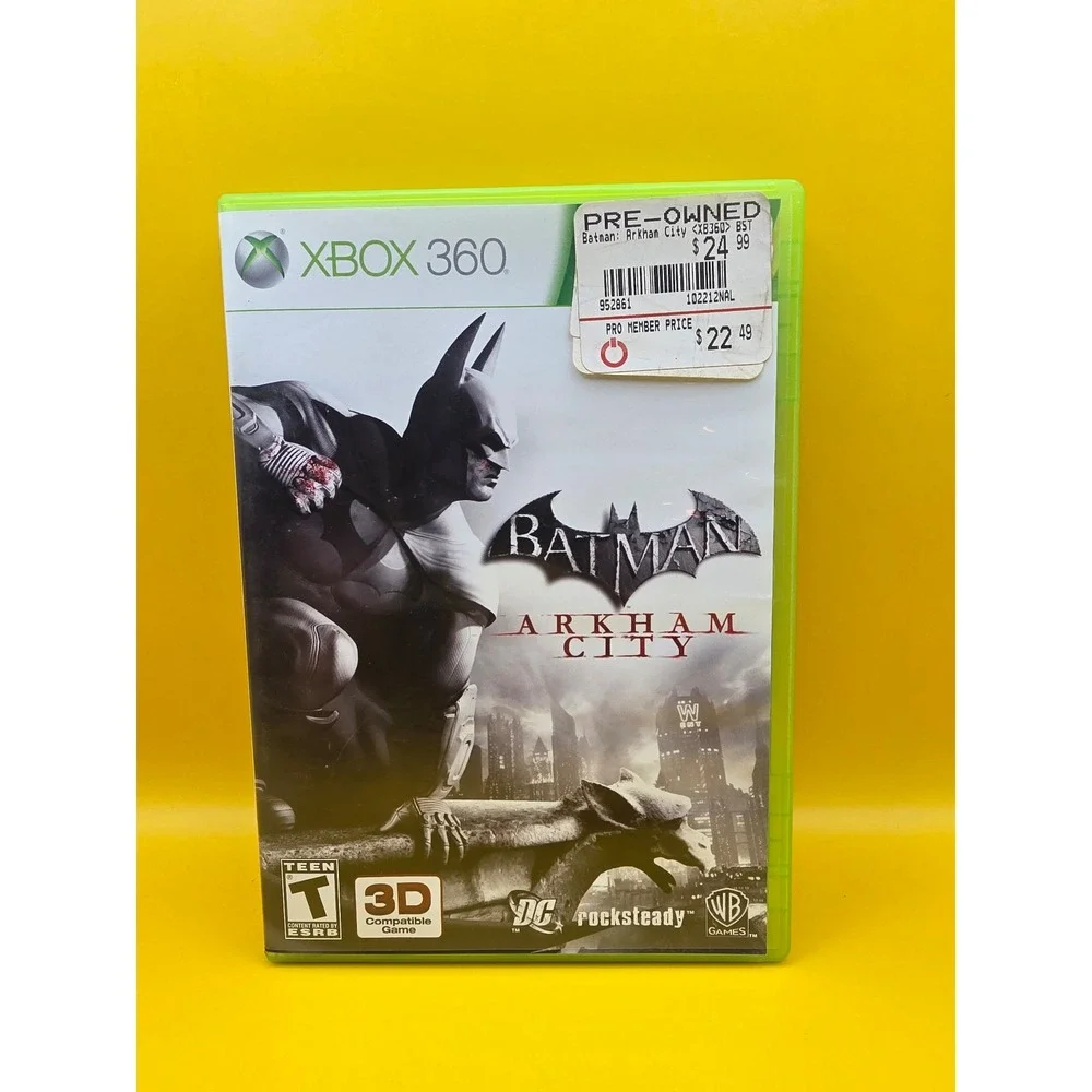 Batman: Arkham City (Microsoft Xbox 360, 2011) CIB Complete In Box